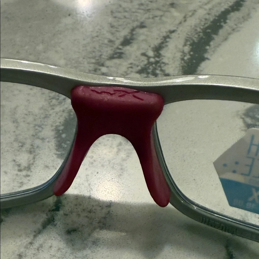 Wiley-X Youth Force series “Victory” RX Silver and Pink safety Glasses
